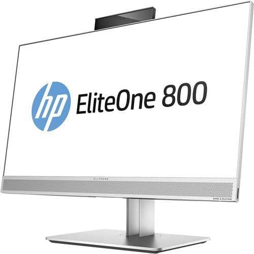 HP EliteOne 800 G3-AIO 23 FHD – Core i5-6th 3.2GHz – 8 GB RAM –  1TB HDD DVDRW – Windows 10 – CAM – Non Touch