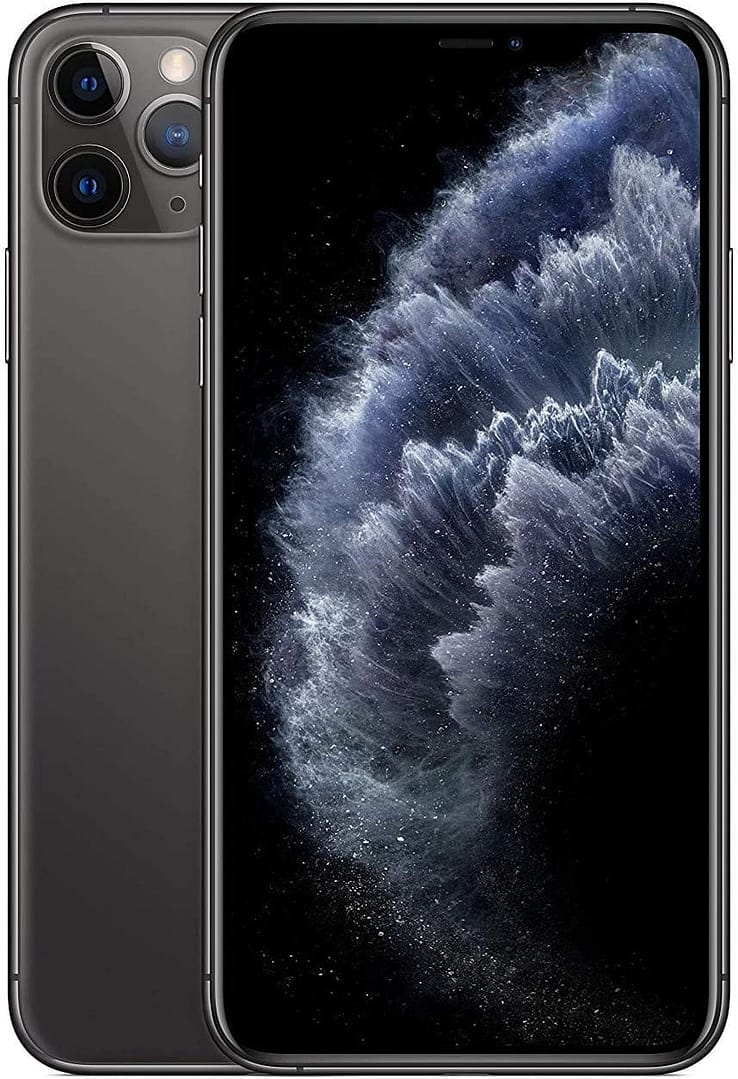 Apple iPhone 11 Pro Max with FaceTime 256GB, 4G LTE, Space Gray,Black,Gold – International Version(Used A+)