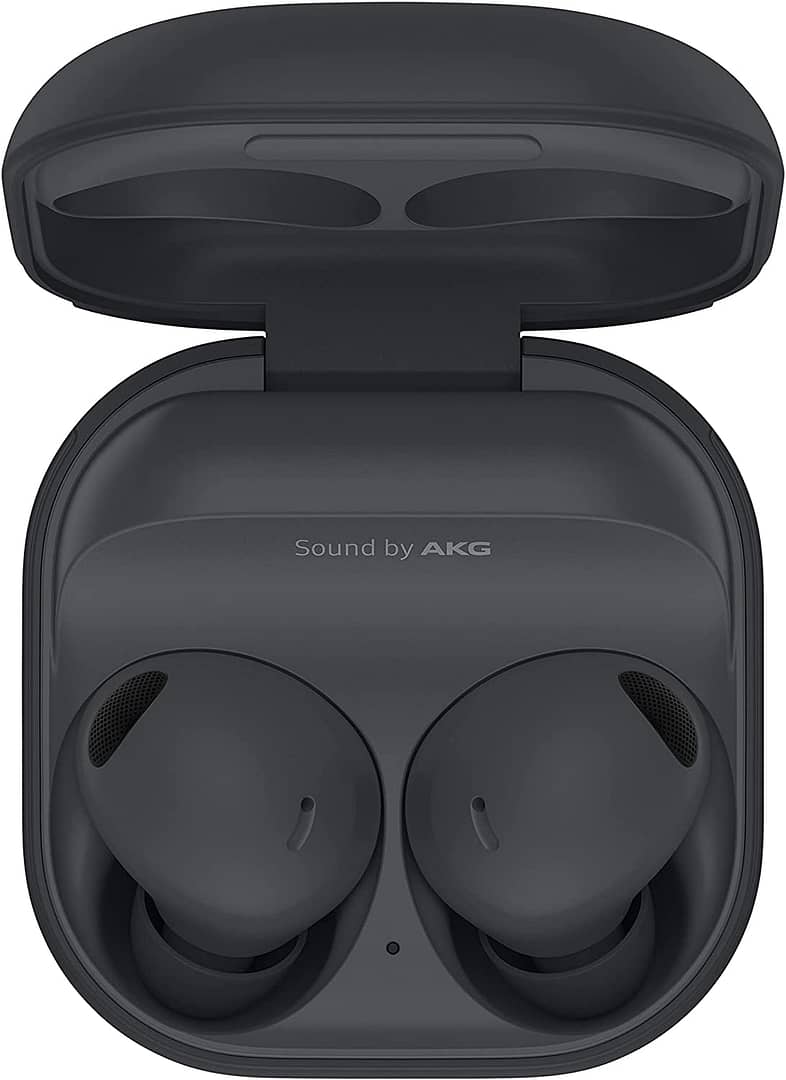Samsung Galaxy Buds2 Pro Bluetooth Earbuds, True Wireless, Noise Cancelling, Charging Case, Quality Sound, Water Resistant, Black (UAE Version)